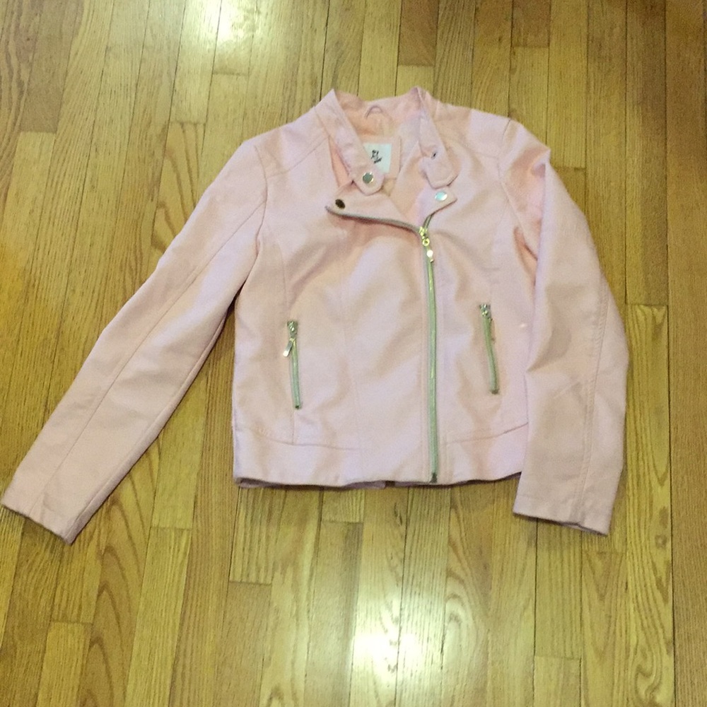 Girls pleather jacket